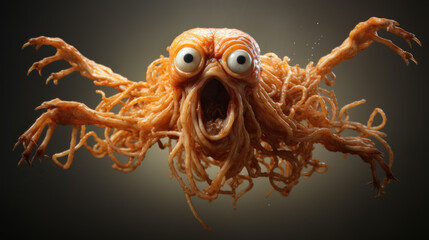 Flying spaghetti monster - obrazy, fototapety, plakaty