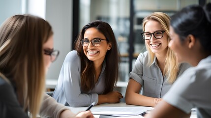 Environmental consultants developing sustainability initiatives