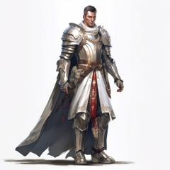 Knight in Shining Armor
 , Medieval Fantasy RPG Illustration