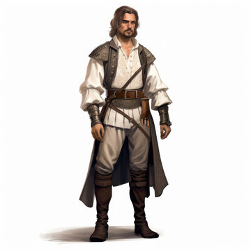 "Everyday Hero: Commoner's Adventure"
 , Medieval Fantasy RPG Illustration