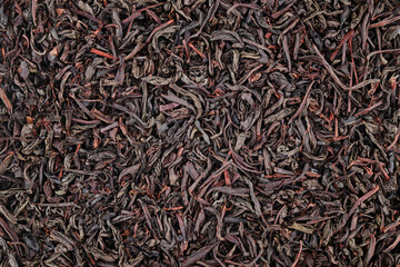Dried black Tea Background Texture
