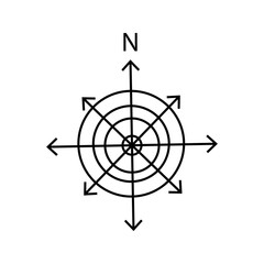 compaas direction icon. vector arrows. Arrow icon. Arrow vector icon. Arrow on a white backround.