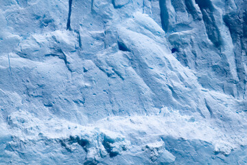 Fototapeta na wymiar Ice wall of the Perito Moreno Glacier in Patagonia Argentina