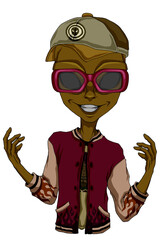 Alien Old School Chic Chic