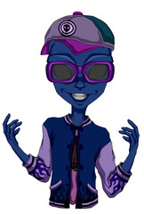 Alien Old School Chic Chic