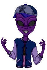 Alien Old School Chic Chic