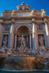 trevi fountain city