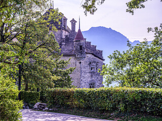 Chillon Chateau Entrance