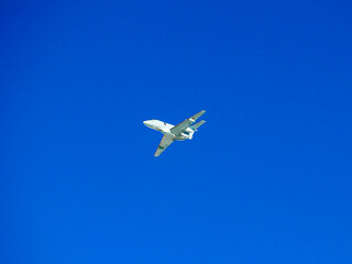 airplane in the sky