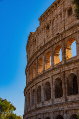 Obraz premium colosseum at night