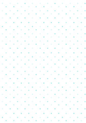 シンプルな青色の水玉模様の壁紙イラスト