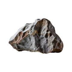 Obraz premium Shale Rock IIllustration Art With a Transparent Background Generative AI.