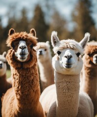 Obraz premium portrait of happy Quokka at the nature 