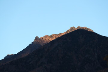 東沢大橋、紅葉の季節