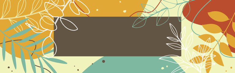 背景イラスト_ボタニカル