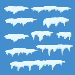 Snow caps illustration, snow caps icon, snow cap, winter snow, snowflake icon, snow cap vector