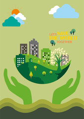 
example of a caring for the earth poster