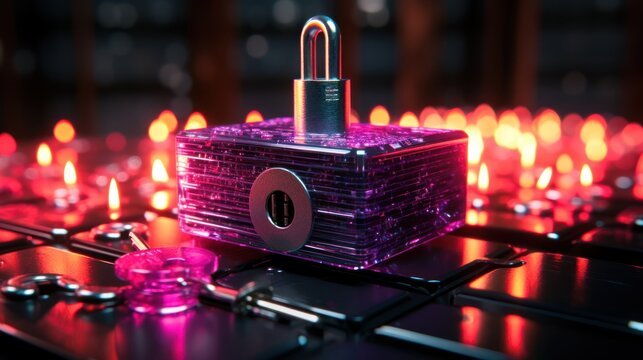 Depiction of a secure data