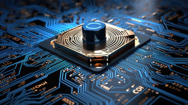 Depiction of a secure remote accessible