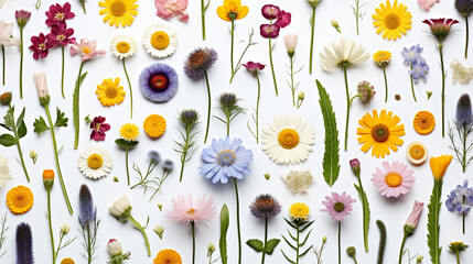 spring flowers background HD 8K wallpaper Stock Photographic Image 