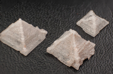 pyramid salt crystals