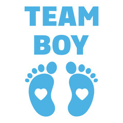 Team boy svg, Team girl svg, Pink or blue svg, Footprint Boy or girl svg, Gender reveal, Baby announcement Digital Download Svg Dxf Png Eps
