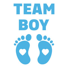 Team boy svg, Team girl svg, Pink or blue svg, Footprint Boy or girl svg, Gender reveal, Baby announcement Digital Download Svg Dxf Png Eps
