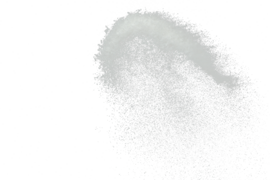 Photo image of falling down snow, heavy big small size snows. Freeze shot on black background isolated overlay. Fluffy White snowflakes splash cloud in mid air. Real Snow throwing