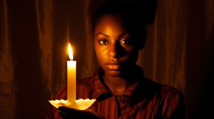 A Modern Abolitionist Holding A No To Slavery ,Bright Background, Background Hd