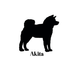 Dog silhouette breeds dog breeds dog monogram logo dog  vector