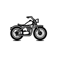 Fototapeta na wymiar Classic motorbike illustration icon, AI generated Image