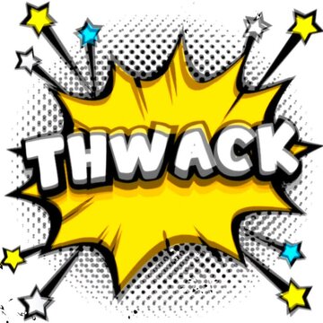 Thwack Comic Logo