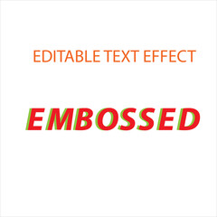 Text effect design
