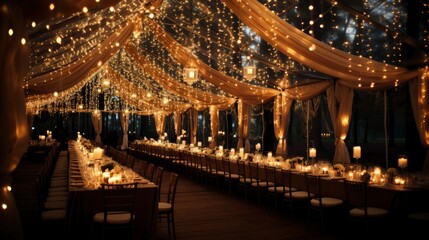 Marquee Lit Night Traditional Wedding Italy ,Bright Background, Background Hd