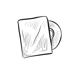 DVD handdrawn illustration