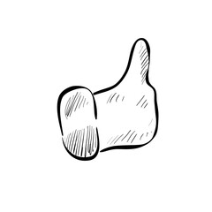 Like icon handdrawn illustration