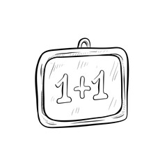 board handdrawn illustration