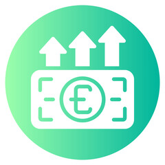 growth gradient icon