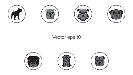 Beautiful minimal style illustration icon design