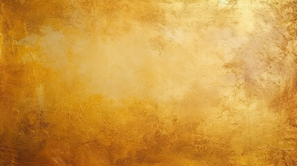 Vintage watercolor paper with gold grain texture. Abstract gold painting background for cover...