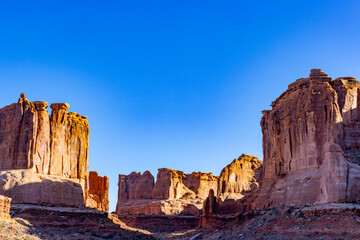 Fototapeta premium Court House Formation, In Arches National Park
