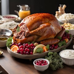Hanukkah dinner, Hanukkah festival Celebration scene with Food , A Jewish festival