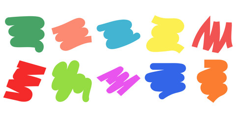 Dynamic Scribble Shape Set