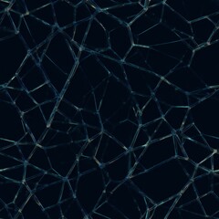 Obraz premium AI generated illustration of an ice texture with a black light shining through