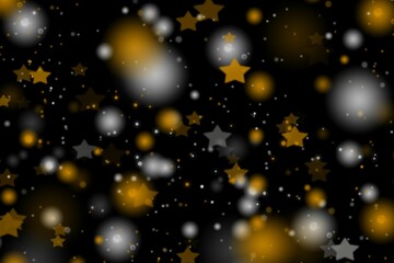 Background with sparkle in yellow and gray
