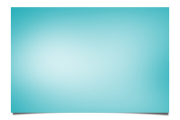 Digital png illustration of aquamarine abstract rectangular shape on transparent background