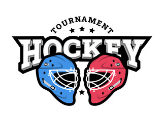 Ice hockey, tournament. Logo emblem.