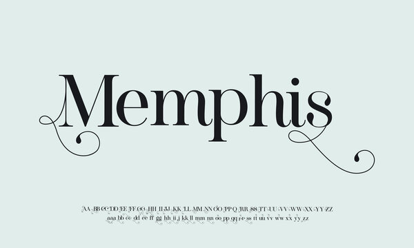MEMPHIS Abstract minimal modern alphabet fonts. Typography minimalist urban digital fashion future creative logo font. vector illustration