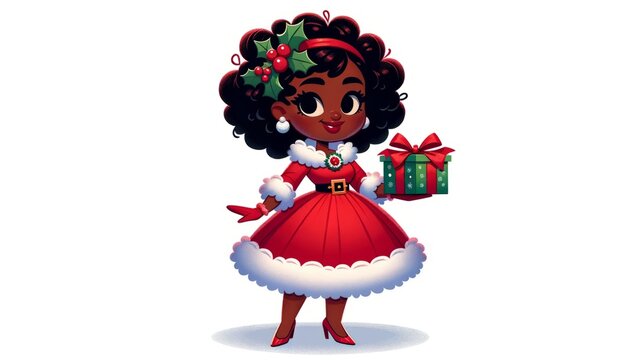African American mrs claus