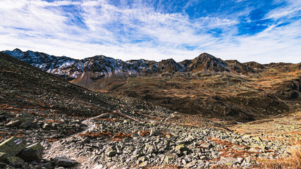 Auf dem Weg zum Flüelapass
